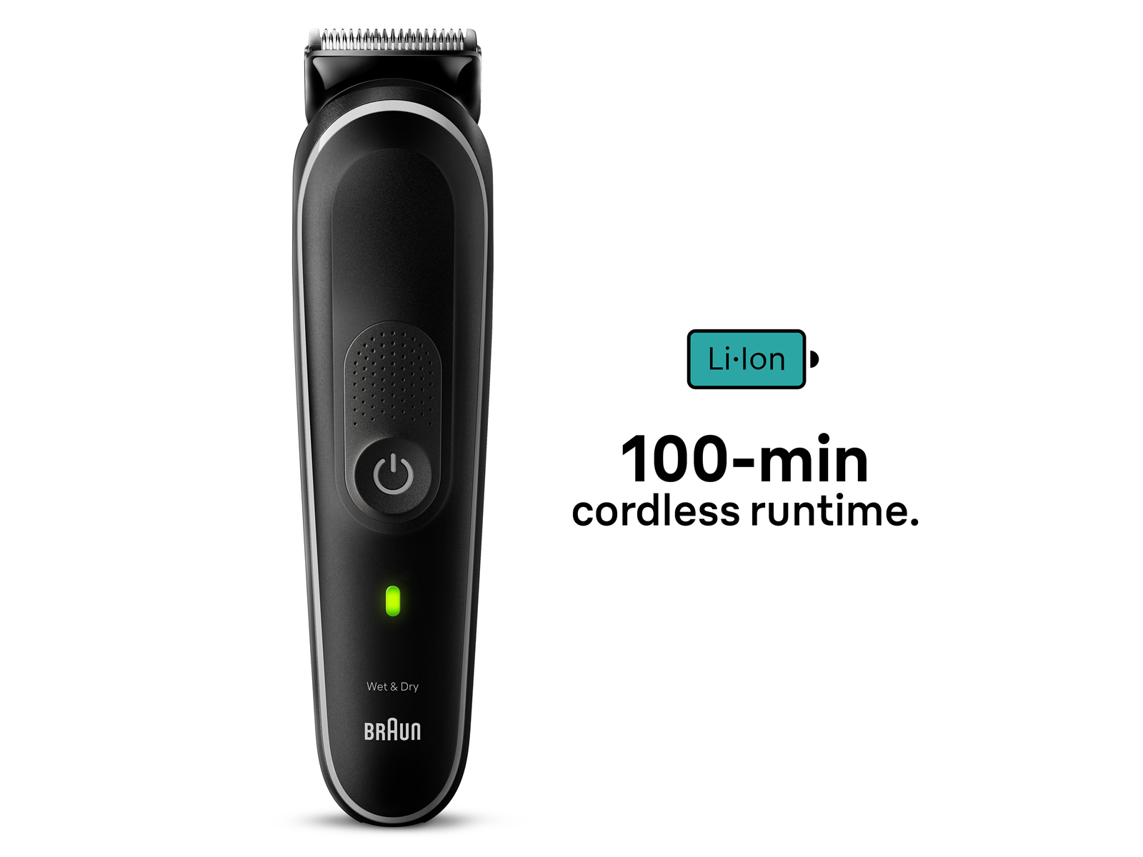 Braun Body trimmer Styler MGK5440 Black/Grey Braun Body trimmer Styler MGK5440 Black/Grey